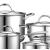 S/Steel Pots & Pans