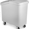 80L White Shelf Ingredient Bin