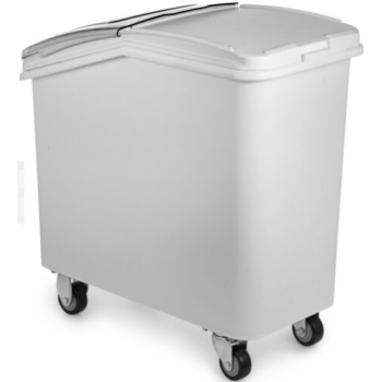 80L White Shelf Ingredient Bin