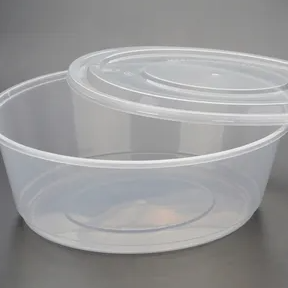 1250ml Round Container with Lids (200sets)