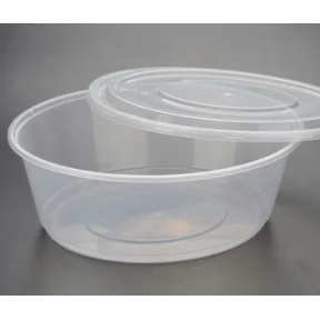 1250ml Round Container with Lids (200sets)