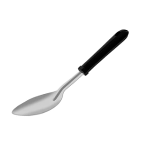 280mm Solid Spoon With Black Plastic Handles 