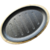 Cast Iron Sizzle Plate Set 29x18cm