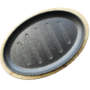 Cast Iron Sizzle Plate Set 29x18cm