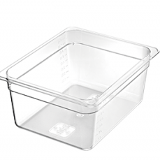 1/2 SIZE 325X265X150mm 8.8L - Polycarbonate Pans