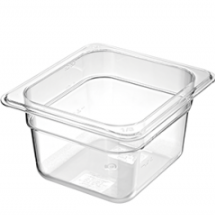 1/6 SIZE 176X162X100mm 1.6L - Polycarbonate Pans