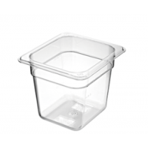 1/6 SIZE 176X162X150mm 2.3L - Polycarbonate Pans