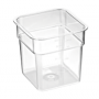 4 Litre Plastic Storage Bucket-Square-183x183x184mm