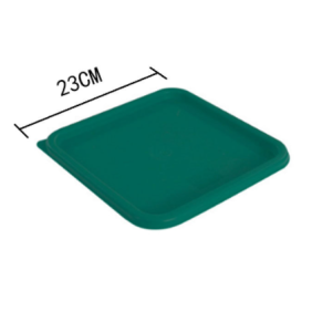Lid for PP Plastic Bucket Square 230x230x17(H)mm