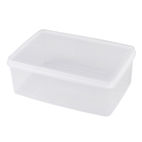 3.5L PP Plastic Storage Container with Lid 250x170x95mm