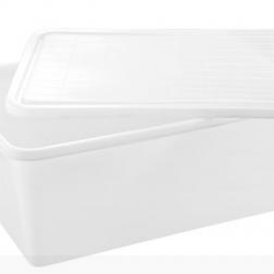 Plastic Container with Lid 62x43x26Hcm