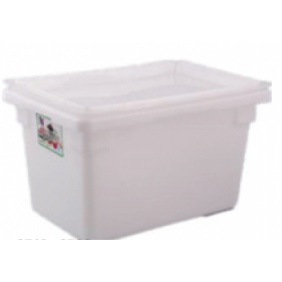 Plastic Container with Lid 66x46x38Hcm