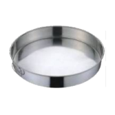 390(D)x60(H)mm S/Steel Two Handle Round Tub