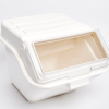 8L White Shelf Ingredient Bin