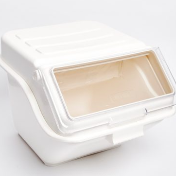 8L White Shelf Ingredient Bin