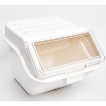 8L White Shelf Ingredient Bin