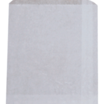 1 Ply 185x165mm Paper Bag White Fruit 1/2's (1000/pack)