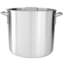 30x30cm Alum Stockpot with Lid 21lt-Heavy Duty