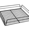 Glass Washing Basket - 350x350x75mm,Black