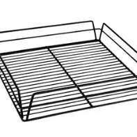 Glass Washing Basket - 350x350x75mm,Black