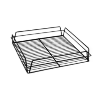 Glass Washing Basket - 350x350x75mm,Black