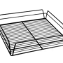 Glass Washing Basket - 350x350x75mm,Black