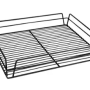Glass Washing Basket - 430x350x75mm,Black