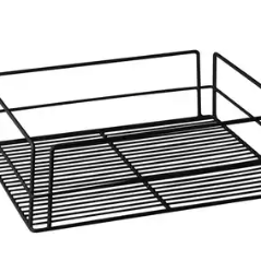 Glass Washing Basket - 430x350x125mm,Black