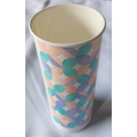 22oz Cool Drink Paper Cup with PLA Lined (1000/box)