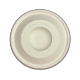 Sugarcane Flat Lid  (1000/box)