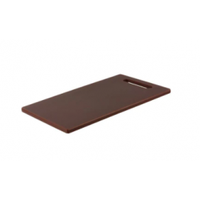 450X300X13mm Polyethylene Cutting Board Brown