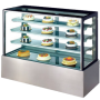 I-CATER Square Glass Cake Display 2 Shelves 1200X700X1100Hmm