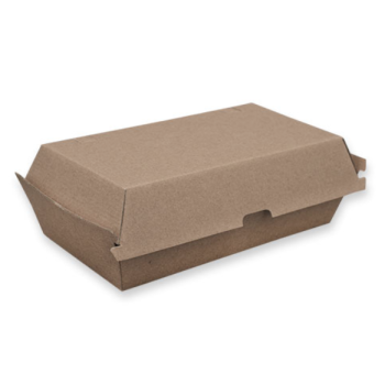 Large Snack Box - Kraft Board 205x107x77mm (200 Sheets)