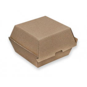 105x105x85mm Kraft Board Regular Burger Box (250 Sheets)