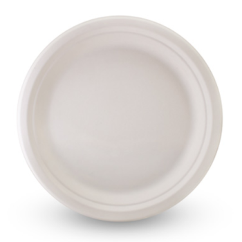 9" Round Plate 230mm - Sugarcane  (125 Sheets)