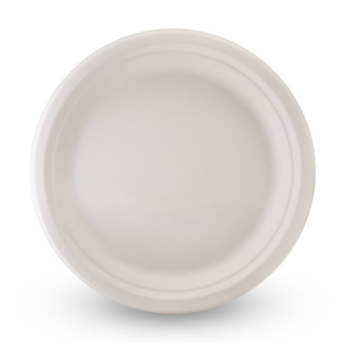 7" Round Plate - Sugarcane  (125 Sheets)