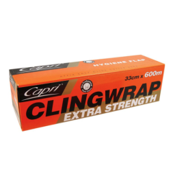 33cm x 600m Clingwrap in Dispenser Clear