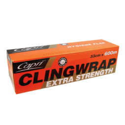 33cm x 600m Clingwrap in Dispenser Clear