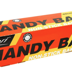 40cm x 120m Silicone Baking Paper Handy Bake Roll White