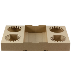 Holder 4 Cup Drink Cardboard (100/Carton)