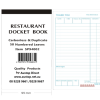 Duplicate Docket Book 50 Leaves-Carbonless (10/pack)