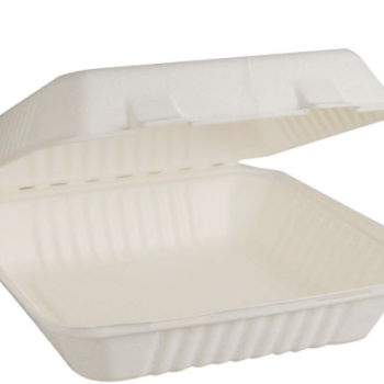 9"x9" Fibre Large Dinner Pack-Sugarcane (200 Sheets)