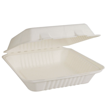 9"x9" Fibre Large Dinner Pack-Sugarcane (200 Sheets)
