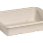 500ml Fibre Natural Sugarcane Takeaway Container (500 Sheets)