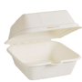 6"x6" Fibre Burger Clam-Sugarcane (500 Sheets)