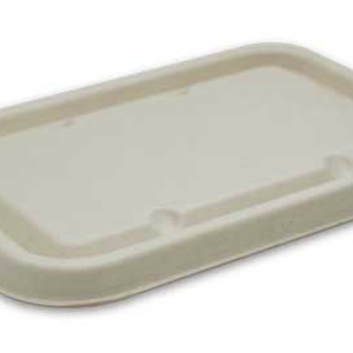 Fibre Natural Sugarcane Lid (500 Sheets)