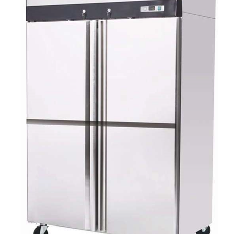 I-CATER IYU1300-F-4S STAINLESS STEEL DOOR FREEZER