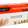 Extra Large Natural Vinyl Gloves - Powdered (100/Box)