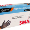 Small Blue Vinyl Gloves - Powder Free (100/Box)