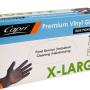 Extra Large Blue Vinyl Gloves - Powder Free (100/Box)